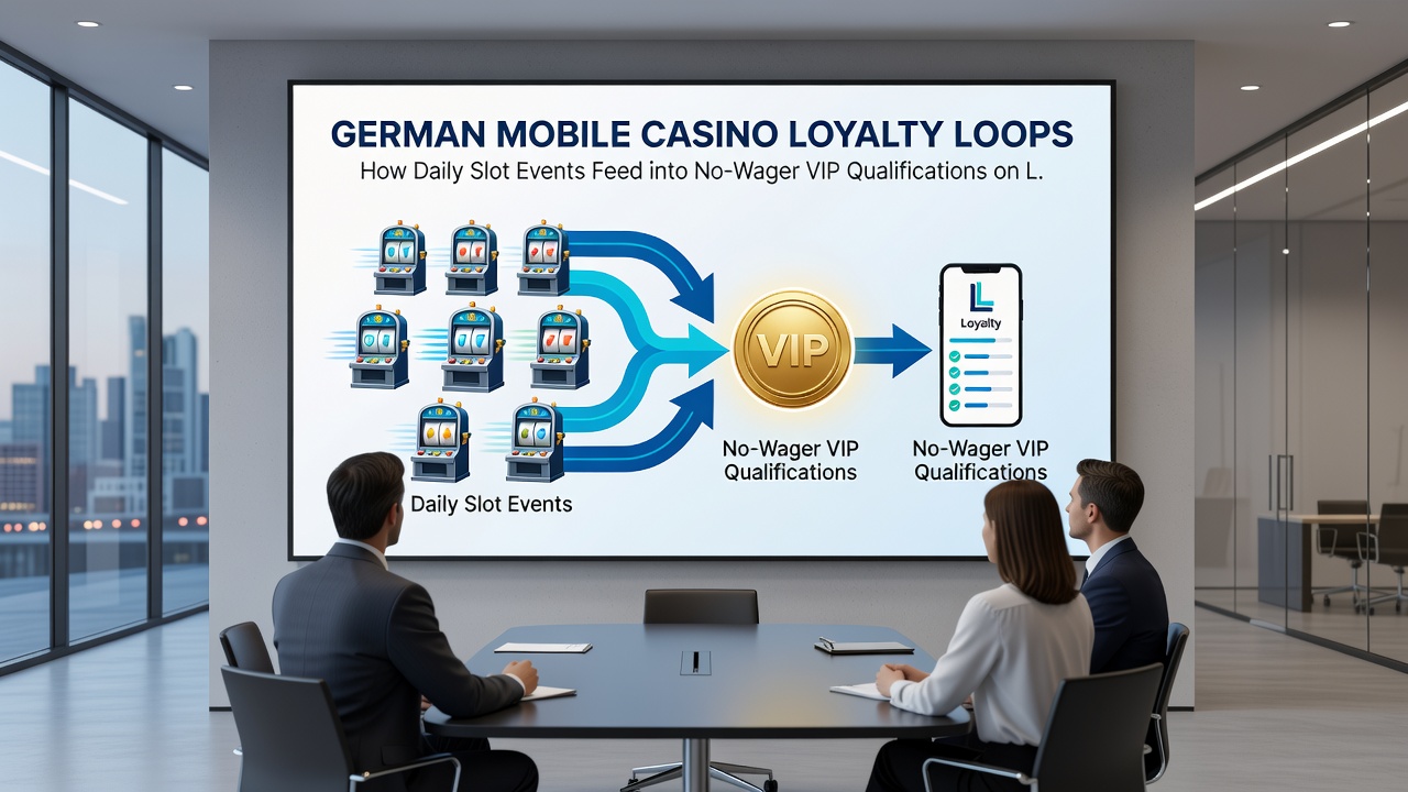 Darstellung von VIP-Qualifikationspfaden aus täglichen Slot-Events in mobilen deutschen Casinos